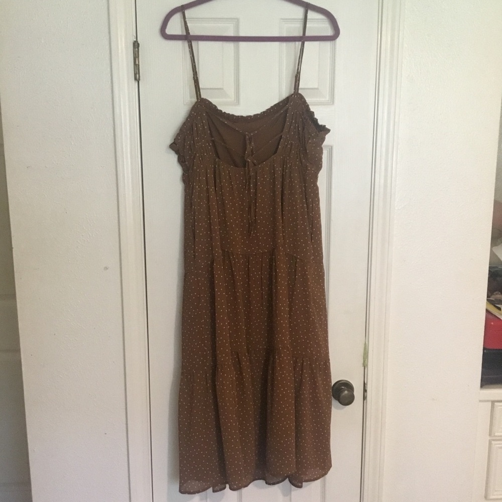 NWT Sophia Cami Tiered Madewell MIDI Dress In Dots- Size 16 - Picture 5 of 16